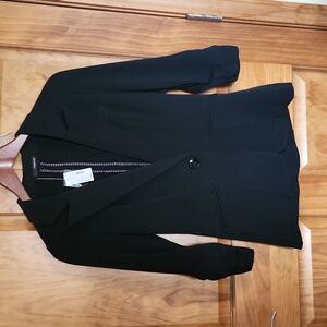Maurice's black dress coat 3/4 sleeves